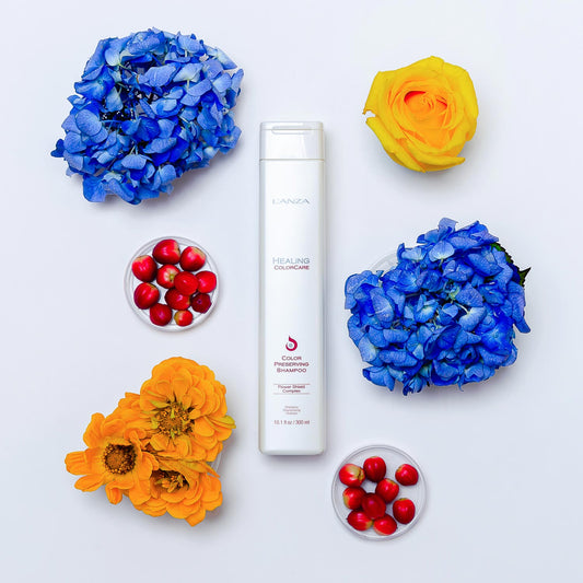 Colour preserving shampoo